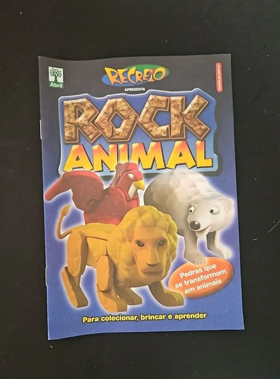rokiharu　2商品まとめ Lote Rock Animal Geração 2 - Revista Recreio - Hobbies e coleções