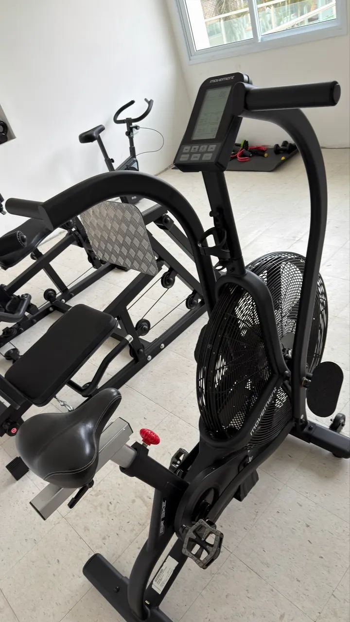 Ergométrica com ventilação aparelho de academia profissional 
