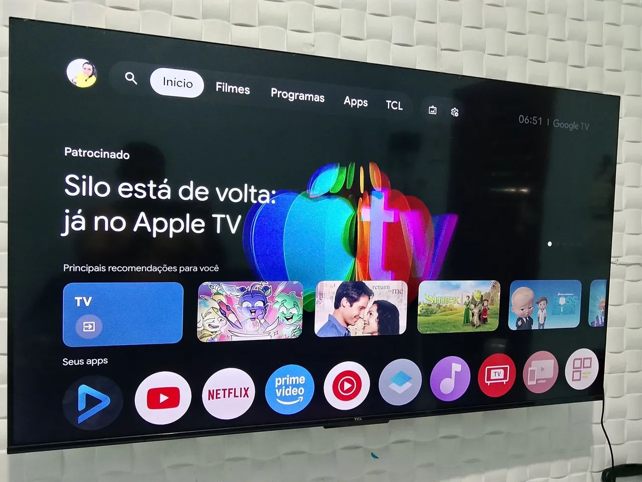 Smart 55P TCL 4K - Foto 3