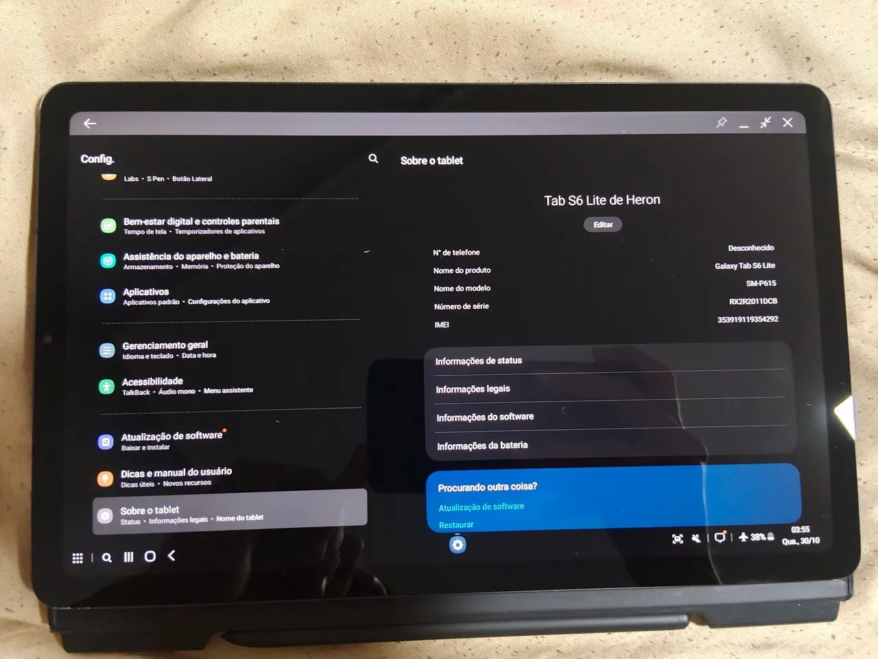 Samsung tab 6 lite - Foto 2
