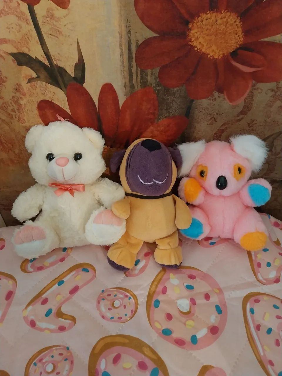 KIT COM 3 PELUCIAS