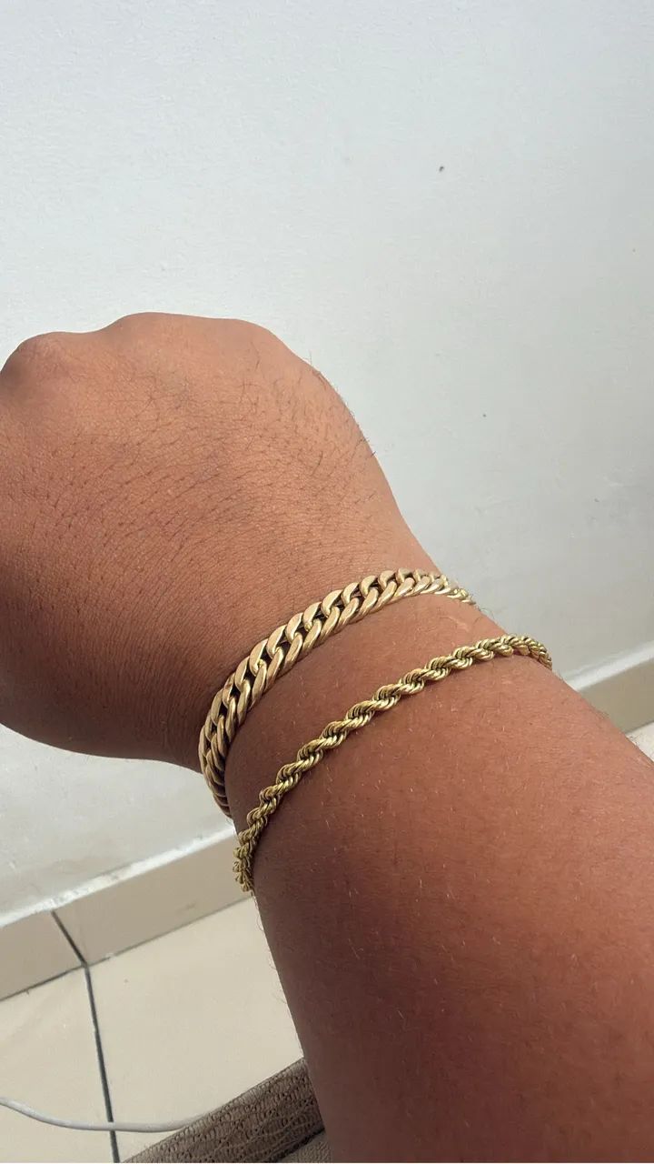 Pulseiras em ouro 18k - Foto 5