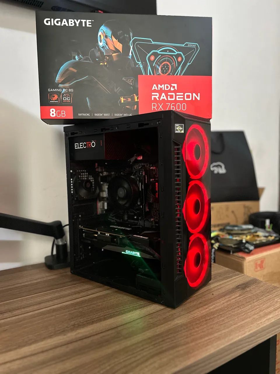 PC GAMER - RX 7600 + RYZEN 5600G - Foto 4