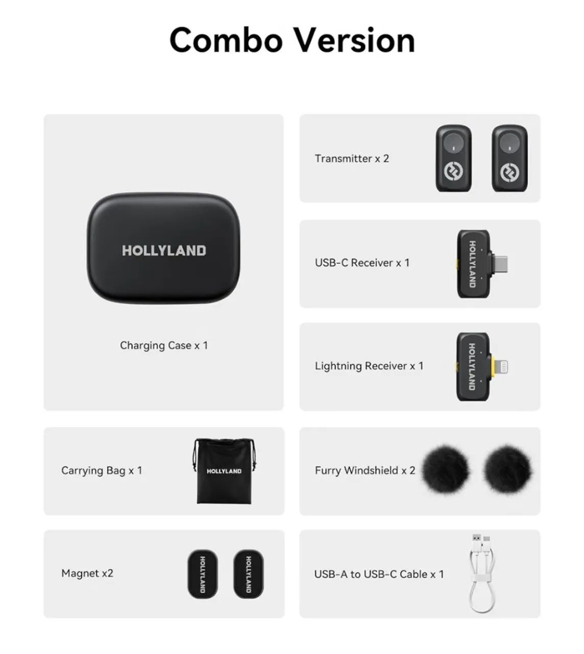 Microfone Hollyland Lark A1 Combo - Foto 2