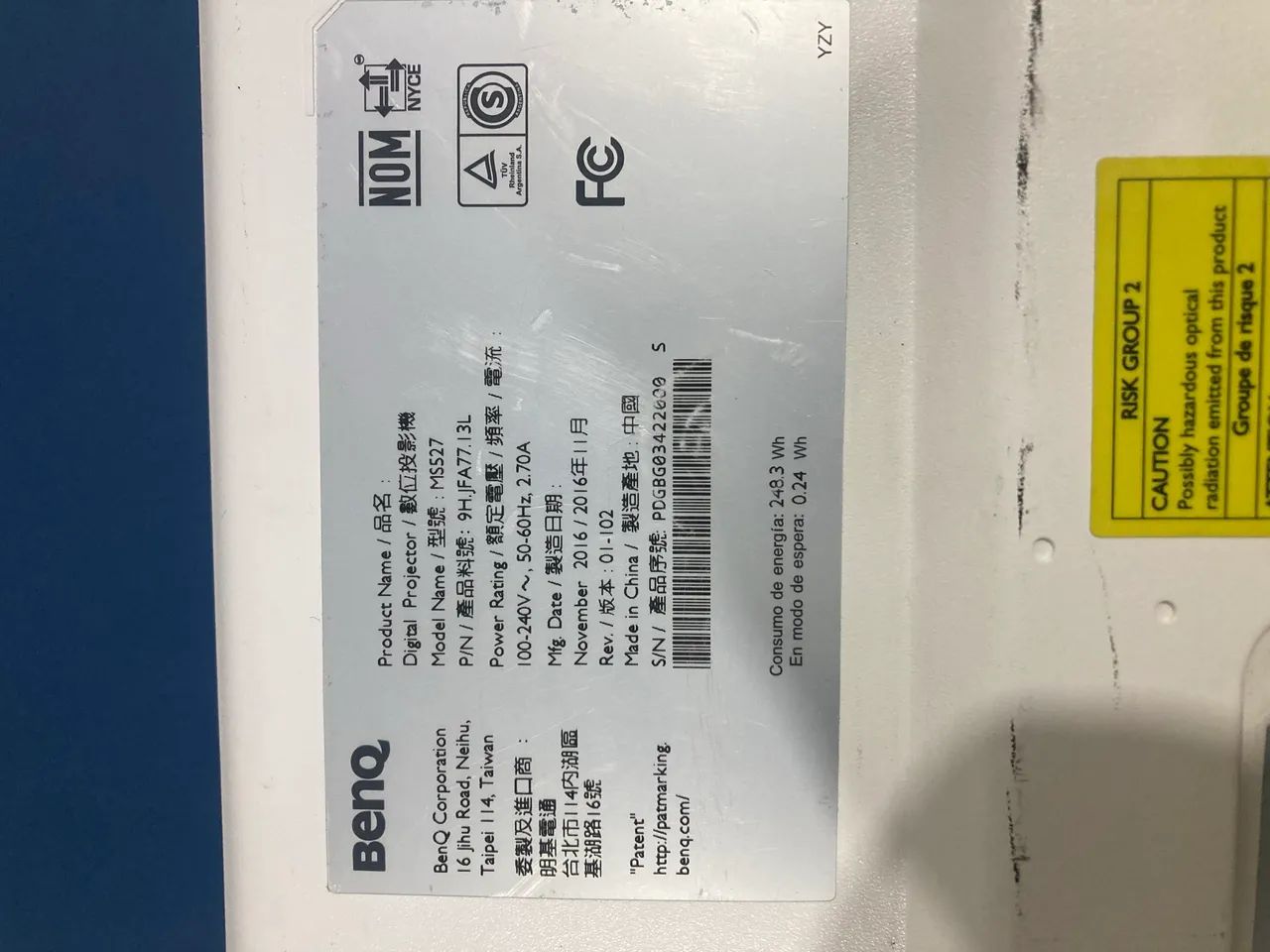 Projetor Benq Ms127 3300 Lumens - Foto 4