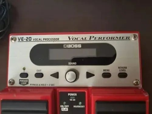 Pedal Boss VE-20 Vocal Performer - Instrumentos musicais - Várzea