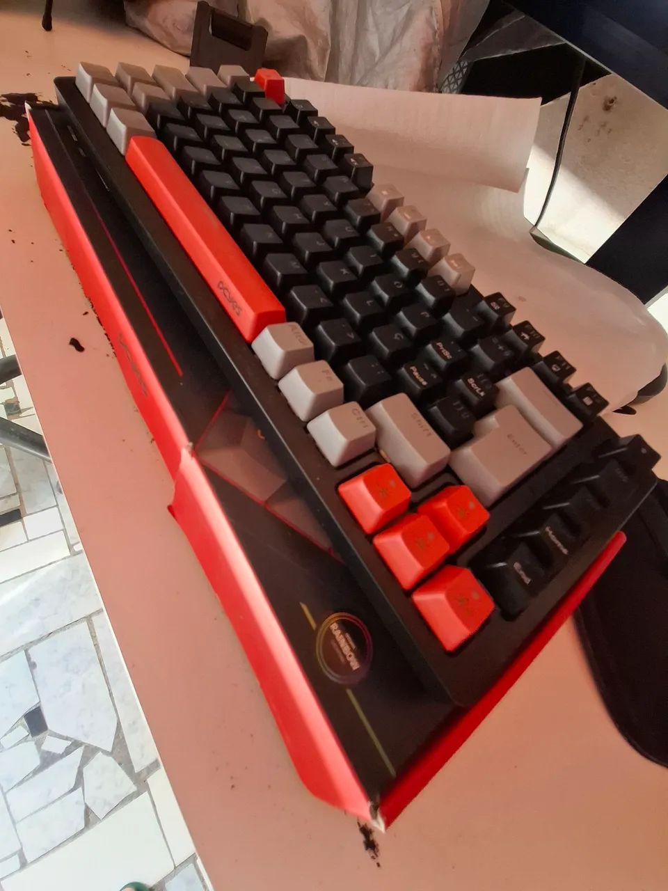 Teclado retroiluminado Mecânico Kirin Pcyes - Foto 4