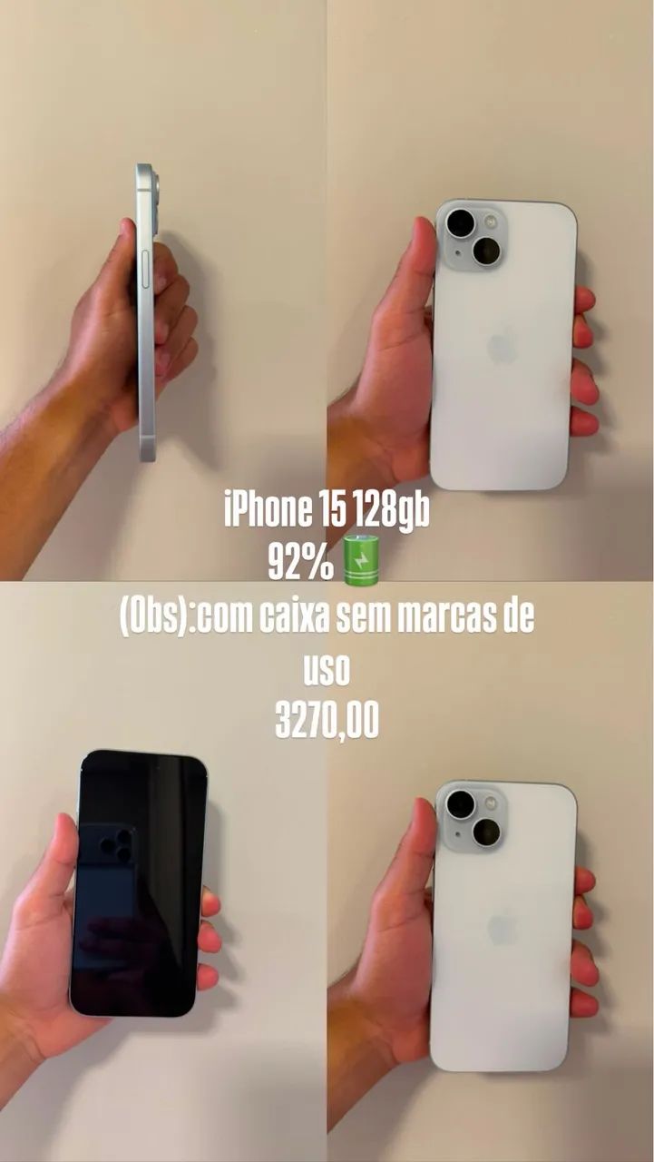 iPhone 15 128 gb zero 92% - Foto 2
