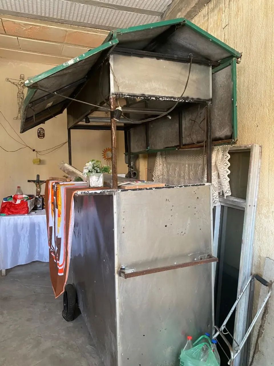 Carro de lanche feito de inox (2.000 mil) - Foto 3