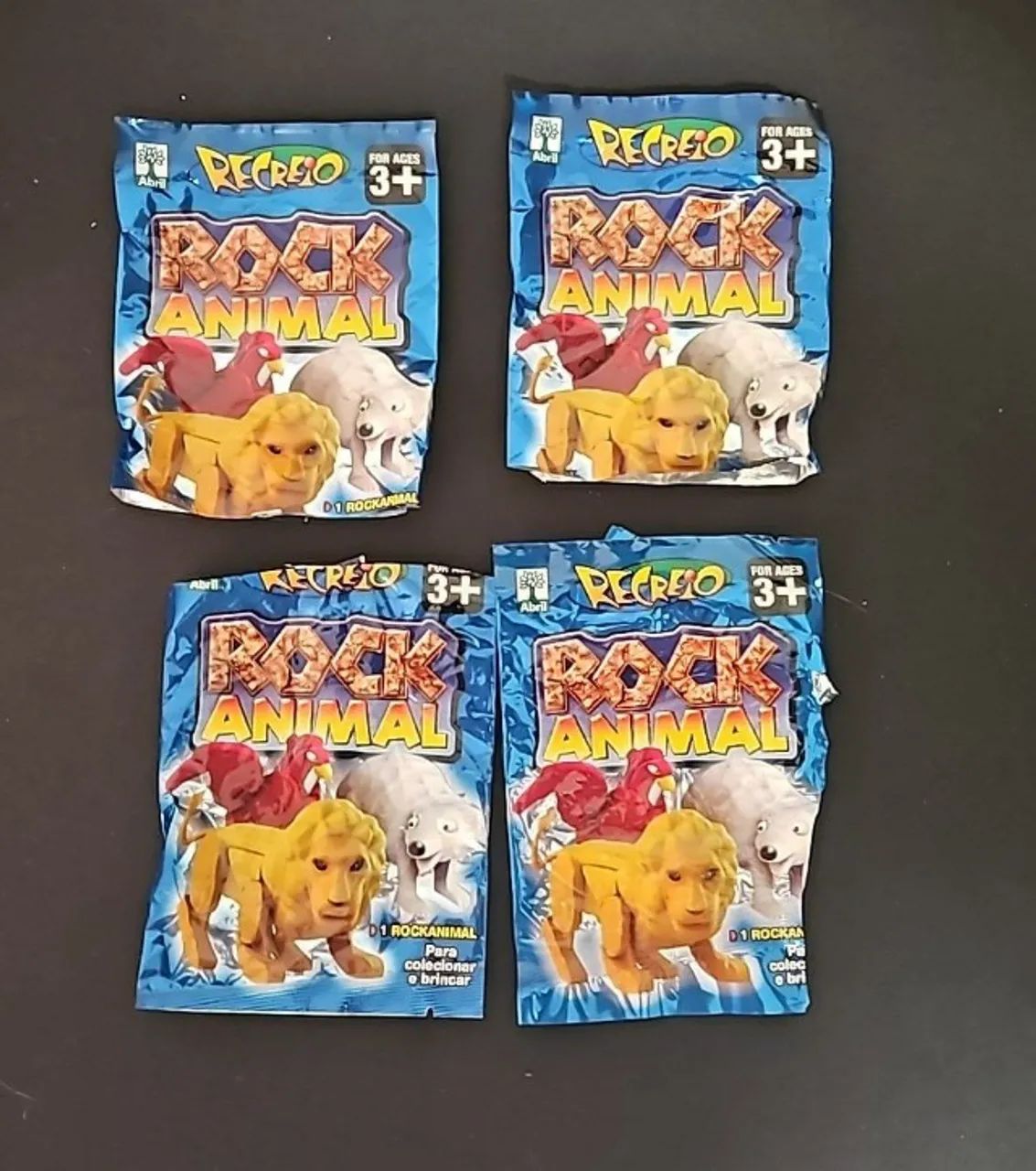 Lote Rock Animal Geração 2 - Revista Recreio - Hobbies e coleções