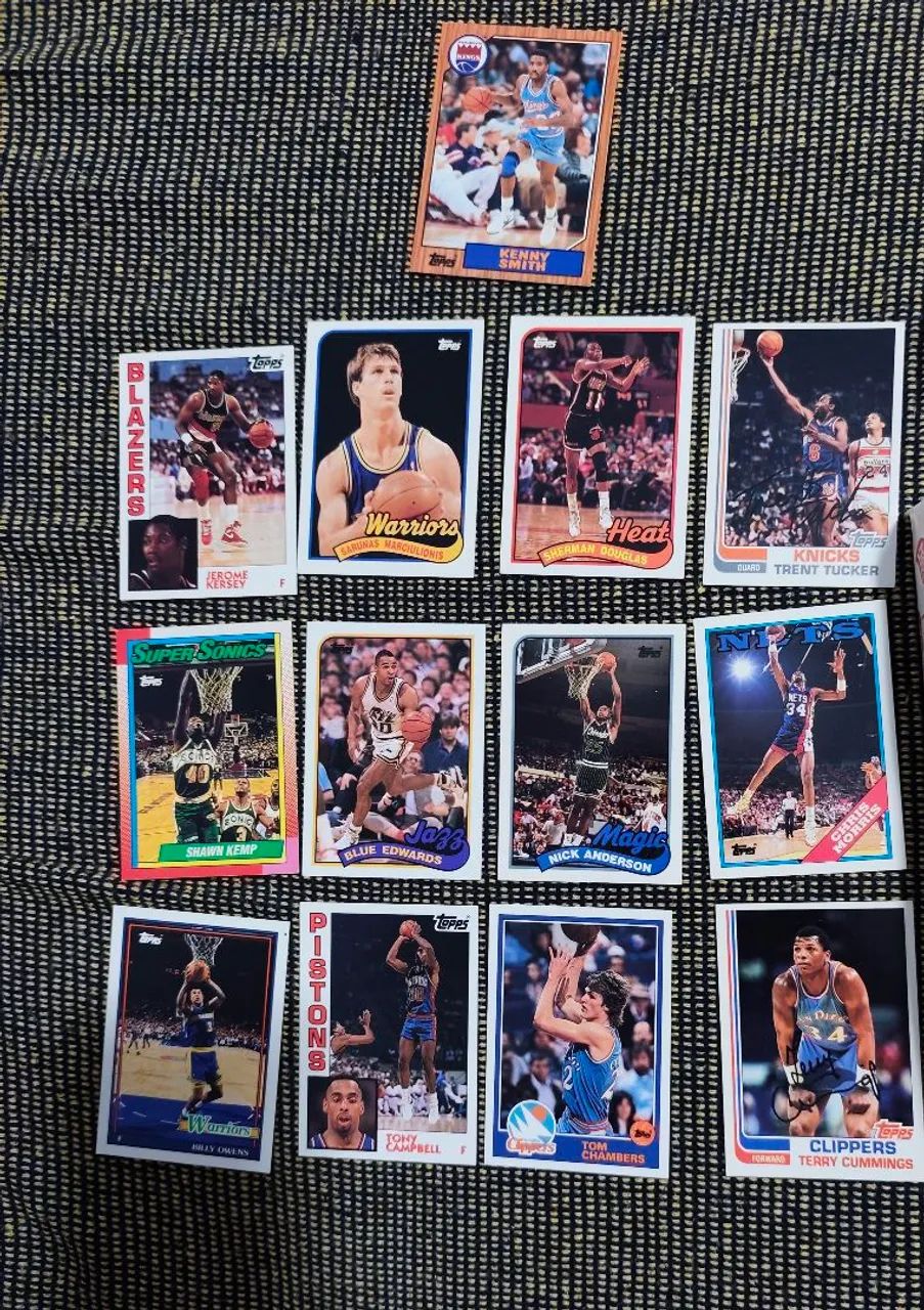 Coleção 51 cards NBA década 90