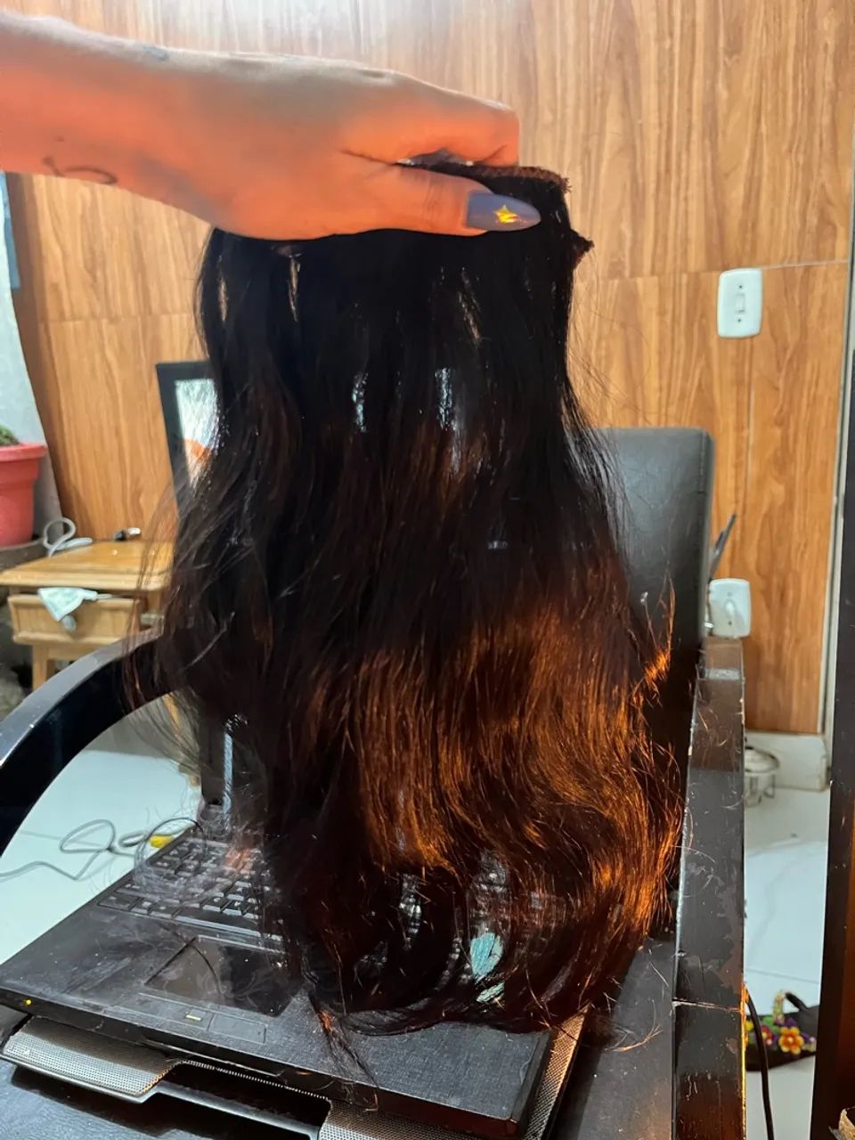 Mega hair 50 cm Brasileiro ondulado  - Foto 3