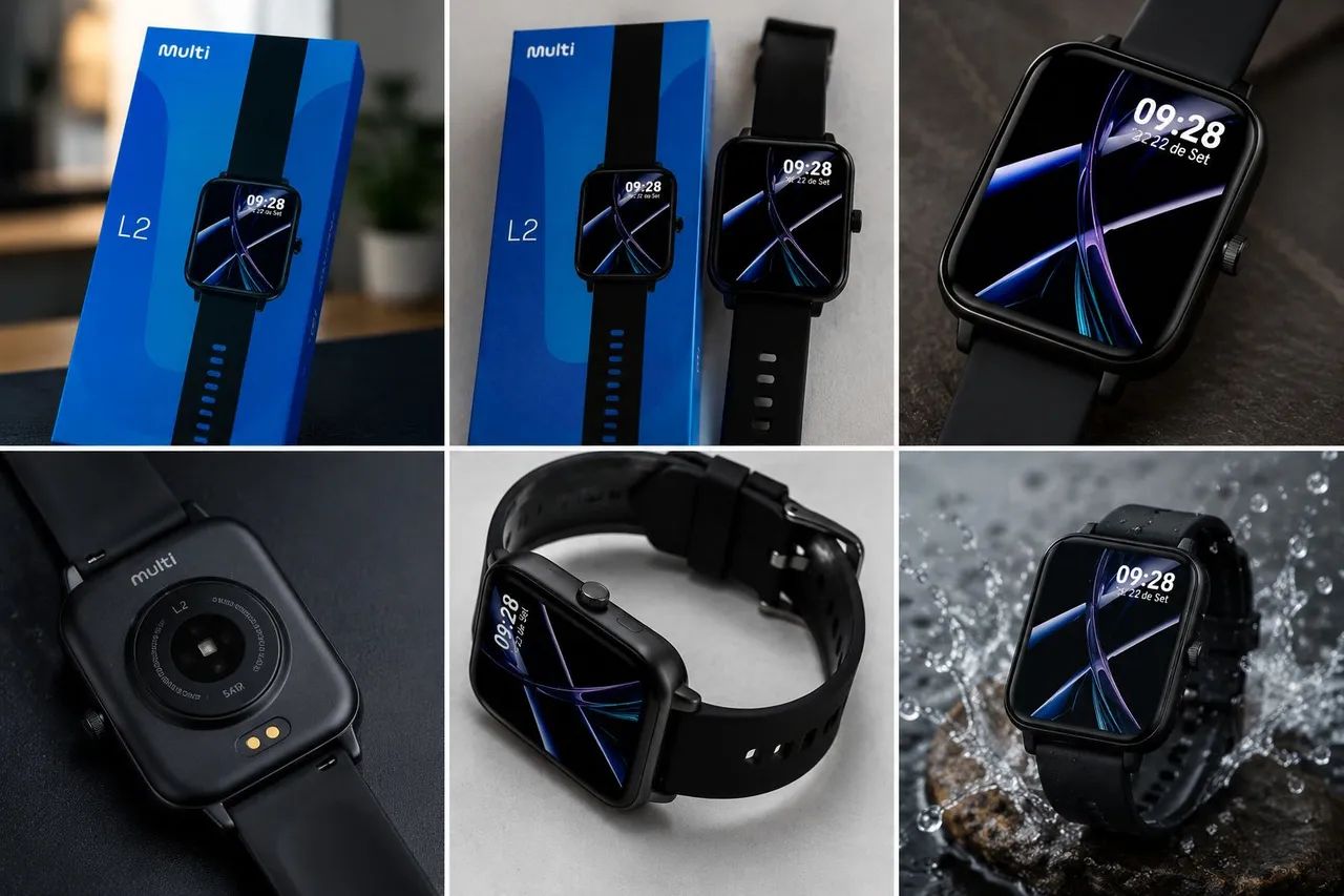 Smartwatch L2 multi - completo e excelente preço 