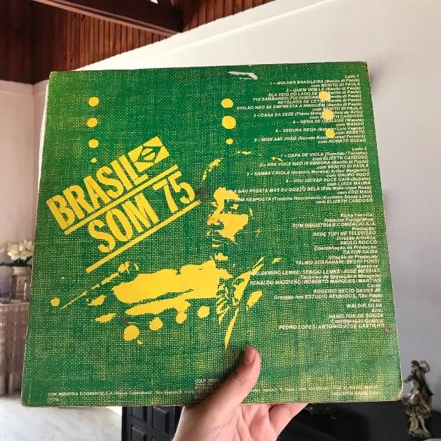lp vinil -  brasil som 75 - benito di paula - Foto 3