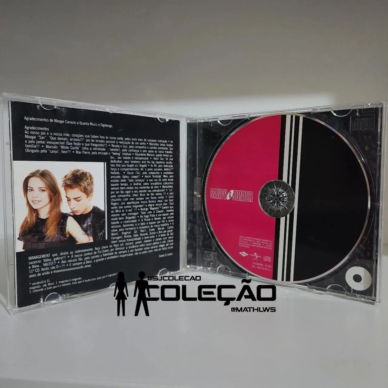 CD Importado Sandy e Junior 2001 (Portugal) Leia - Foto 4