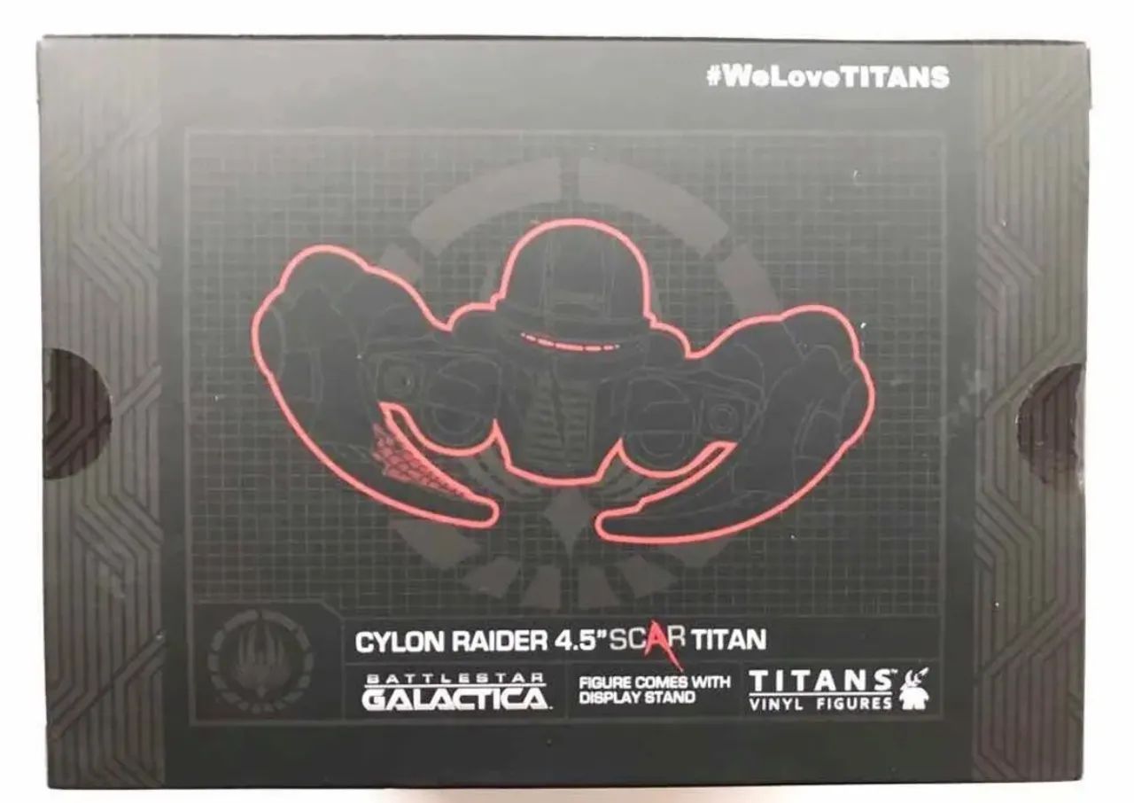 nave battlestar galactica cylon raider scar titan - Foto 4