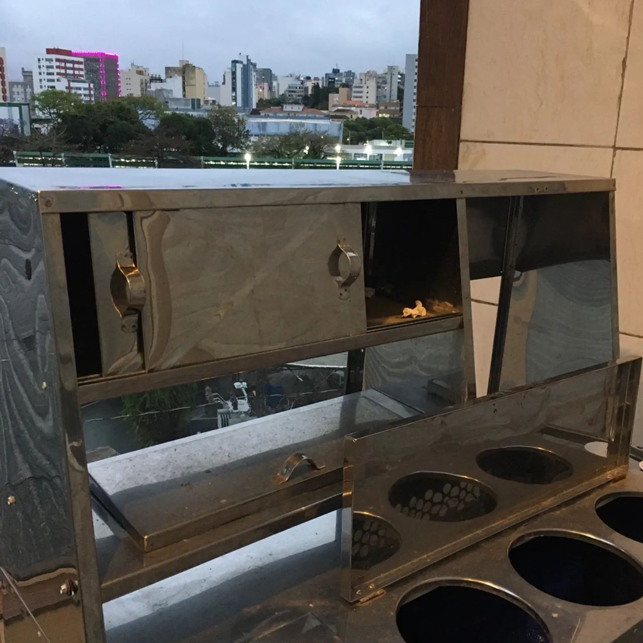 Mine food track para lanches 