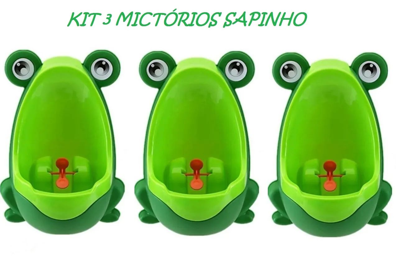 Mictório Sapinho 3 UNIDADES 
