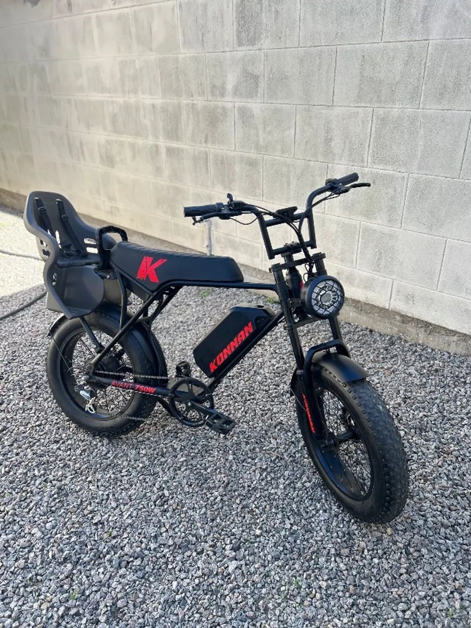 Bicicleta elétrica Konnan 750w