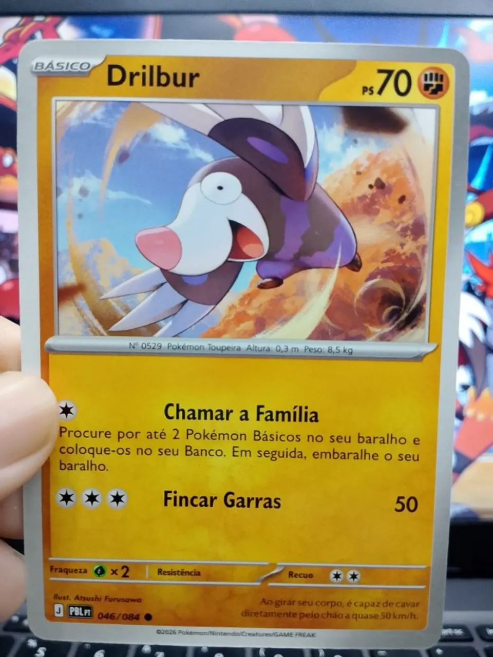Carta Pokémon Drilbur