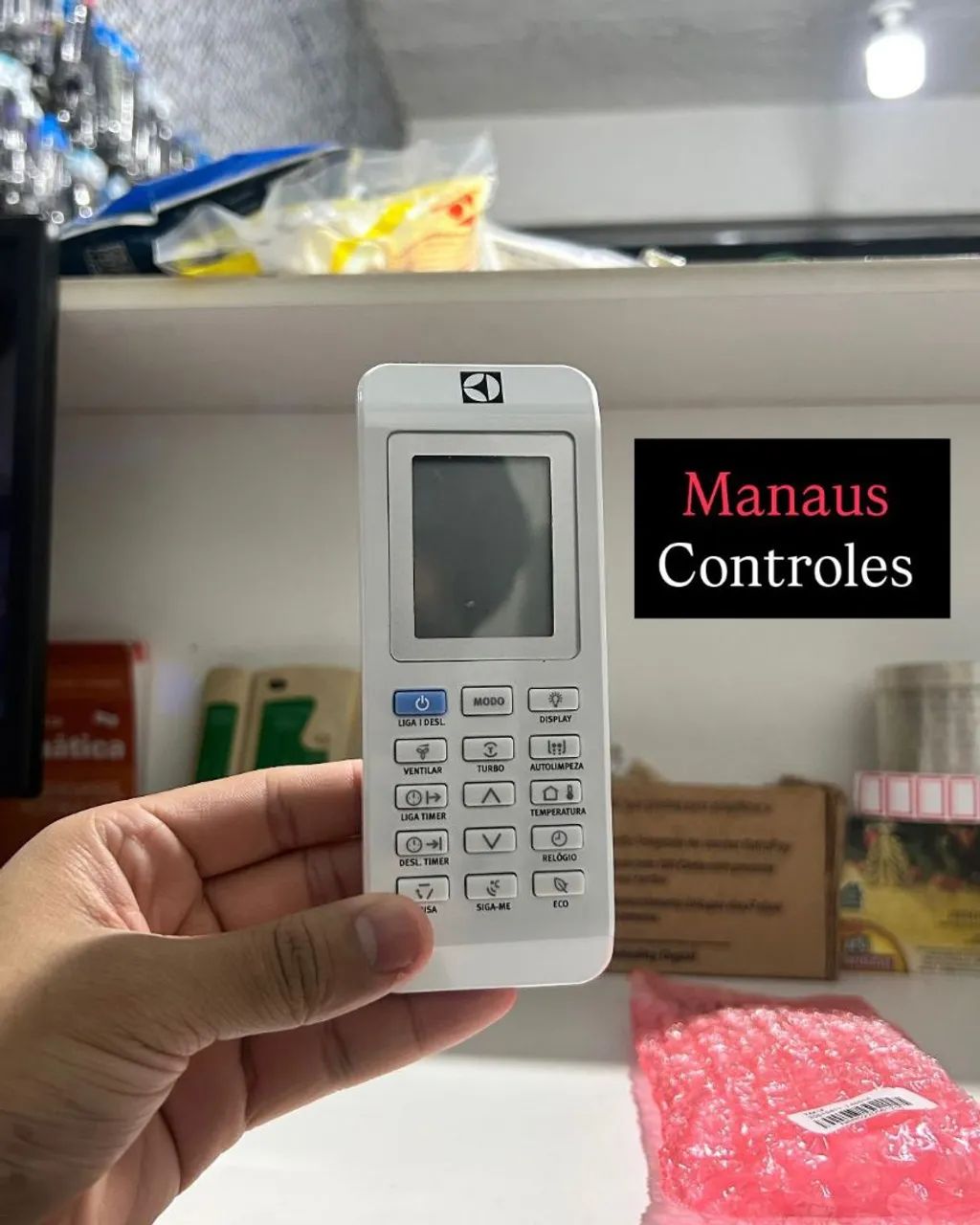 Controle ar condicionado Electrolux original 