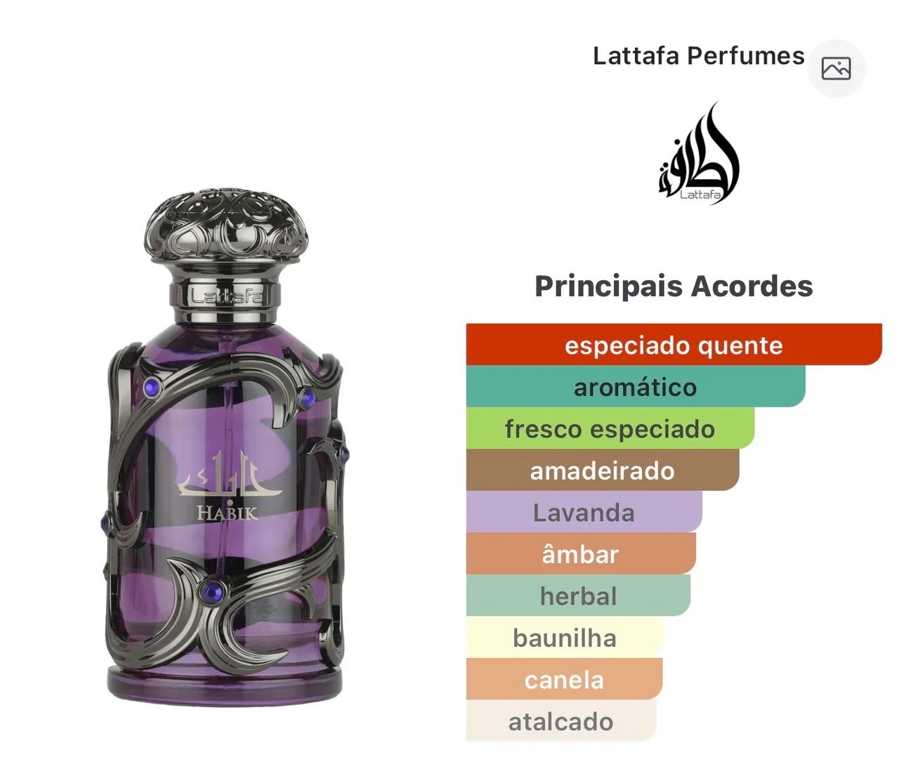 PERFUMES HABIK e HONOR & GLORY LATTAFA - Foto 3