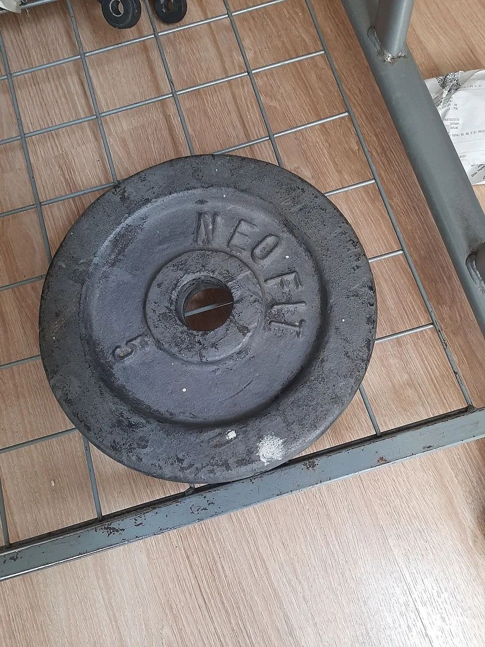 Vendo anilhas de 10 e 5 kg, 7(sete) reais o quilo. - Foto 3