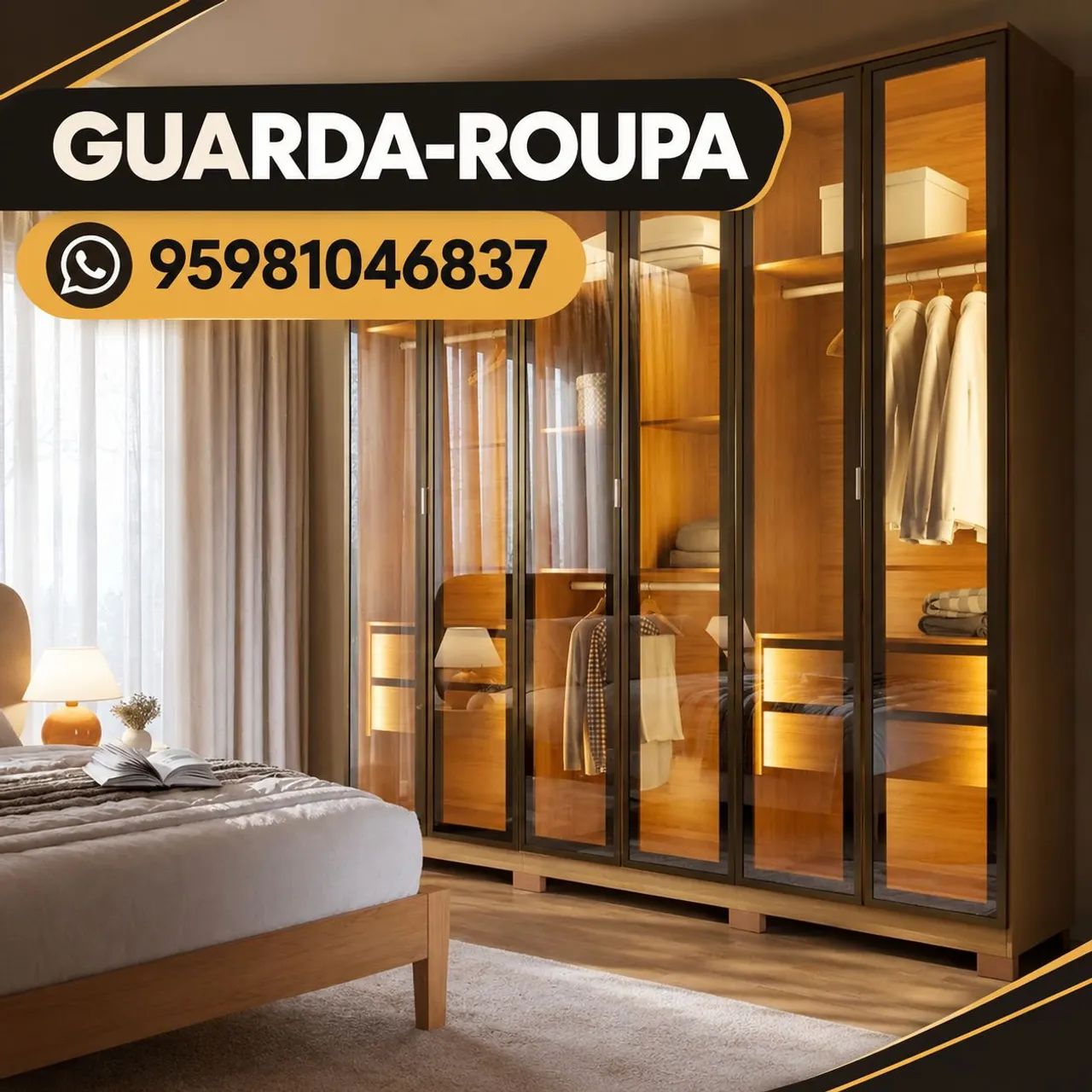 Guarda roupa/ montador de móveis 