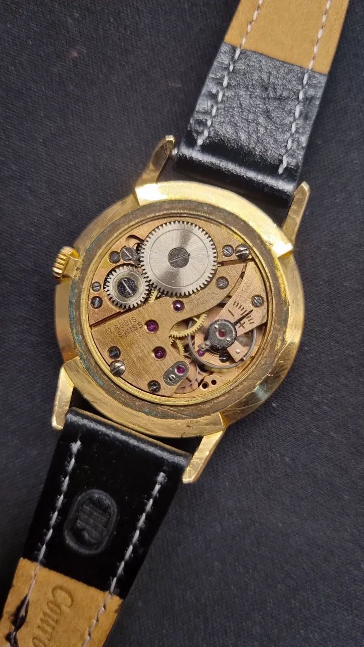 Relógio Suíço à Corda Omodox Precision De Luxe (Preto) - Foto 4