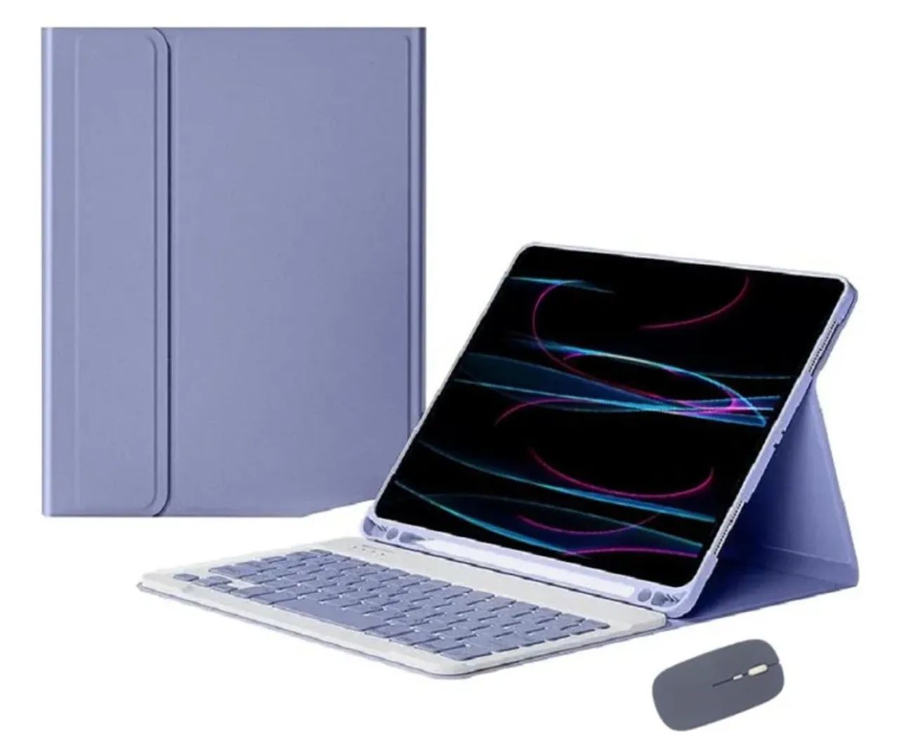 Capa, Teclado e mouse Tablet S6 lite - Foto 3