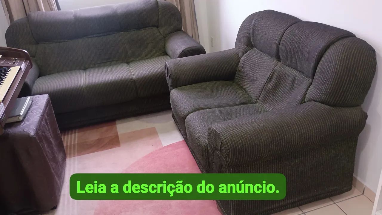 Conjunto de sofá 2 e 3 lugares  - Foto 3