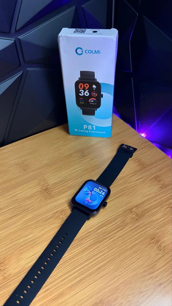 Smartwatch Colmi P81(Lacrado e com Garantia) - Foto 2