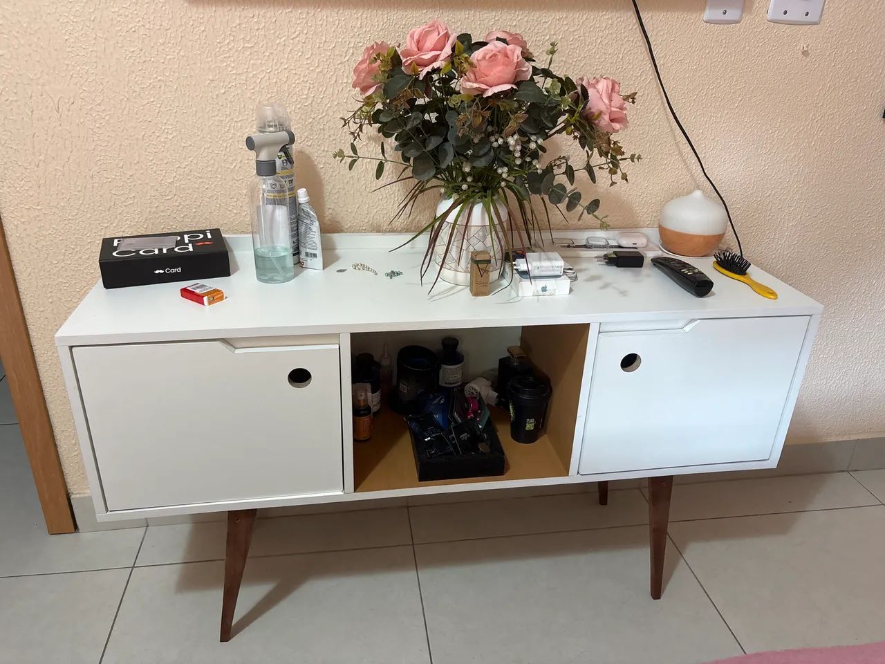 Rack retrô para tv 