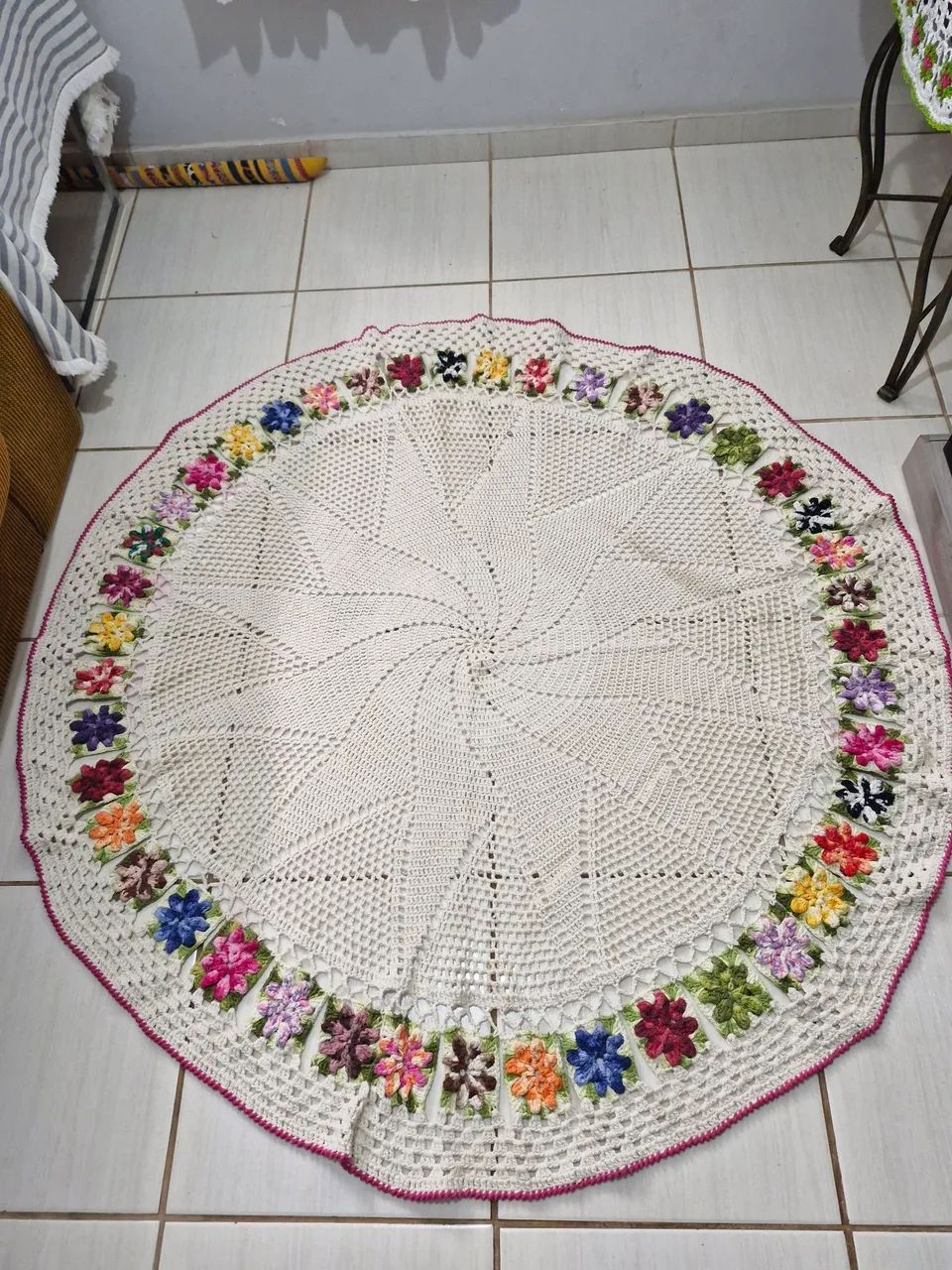 Tapete de crochê - Foto 4