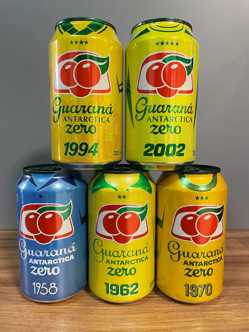 Guaraná Antártica Zero Edição Limitada Camisas Das Copas
