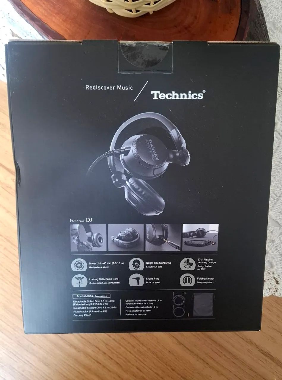 Fone Ouvido Technics Dj1200  (Lacrado) - Foto 4