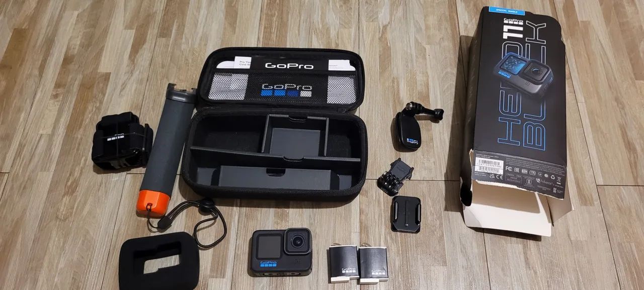 Gopro 11 Black com acessórios  - Foto 4