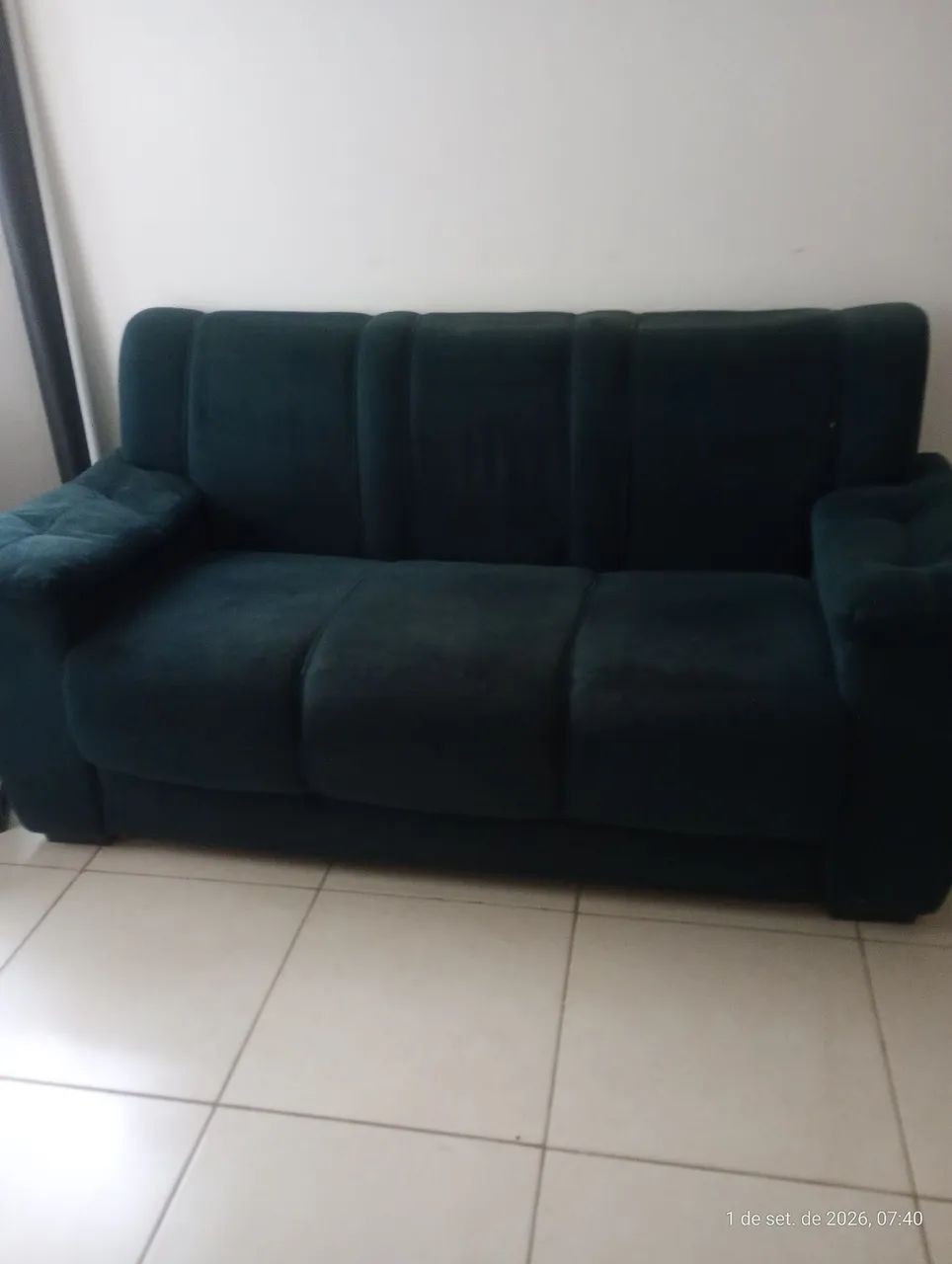 Sofá 3lugares usado