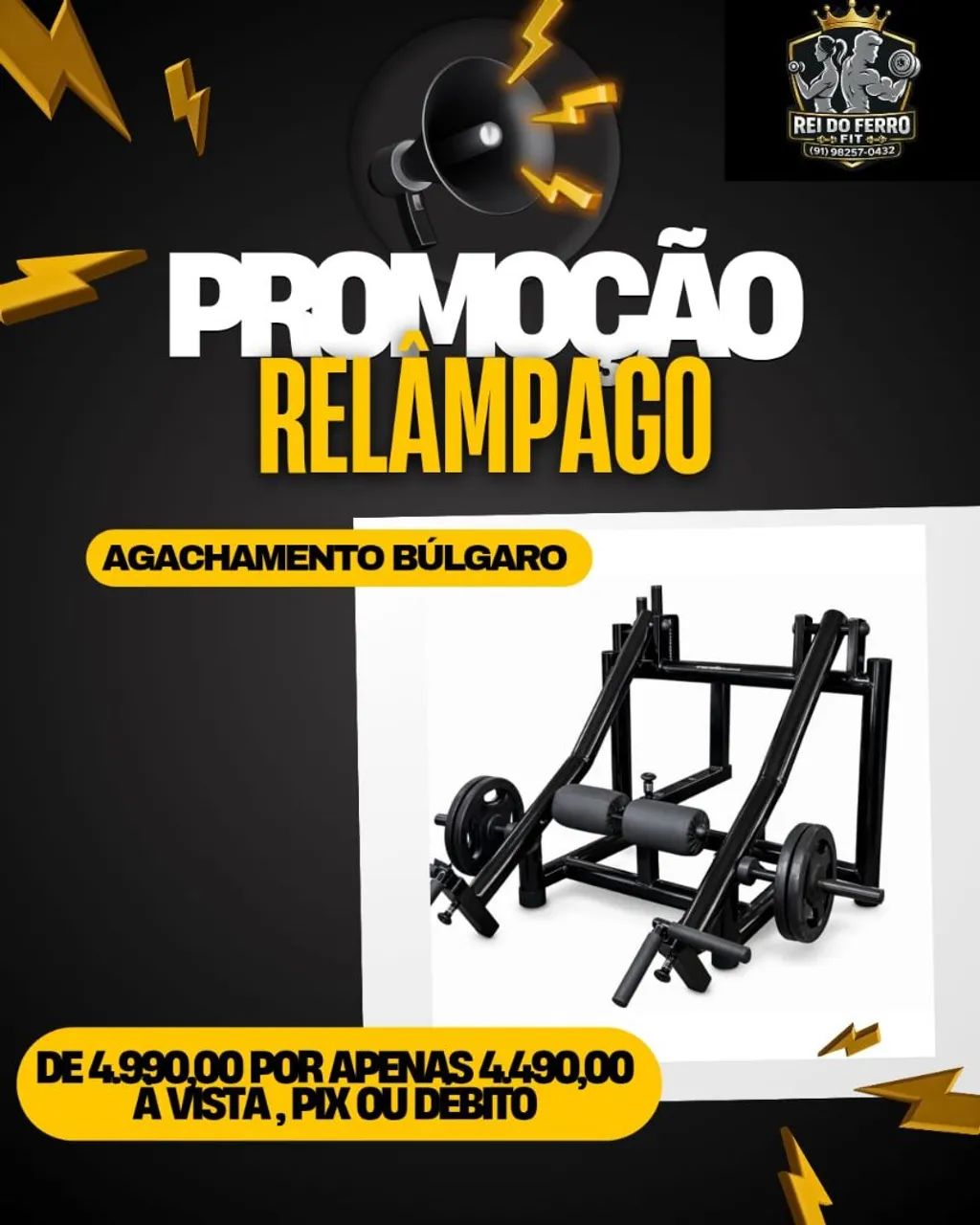 Agachamento búlgaro 