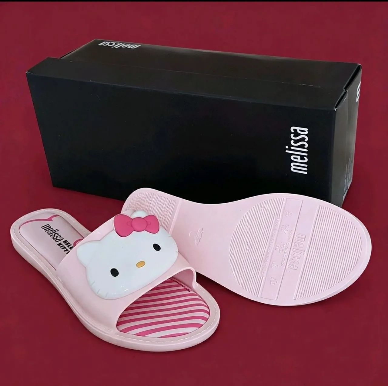 Chinelo hello Kitty Rosa 36 - Foto 5