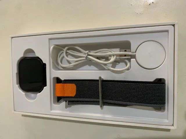smartwatch w69 + plus ultra  + 2 pulseiras - Foto 2