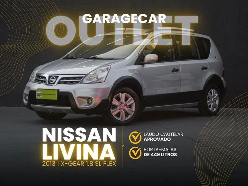 Nissan Livina LIVINA X-GEAR SL/X-GEAR 1.8 Flex F. Aut. 2013