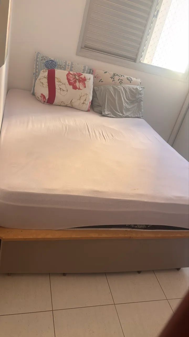 Cama box com colchão de casal - Foto 3