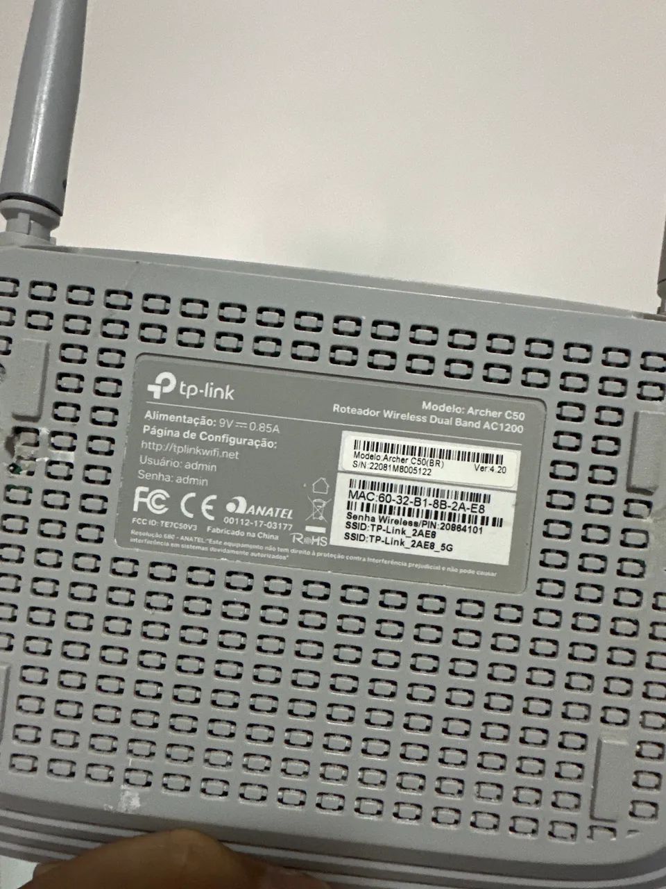 Roteador TP-LINK 4 ANTENAS  - Foto 2