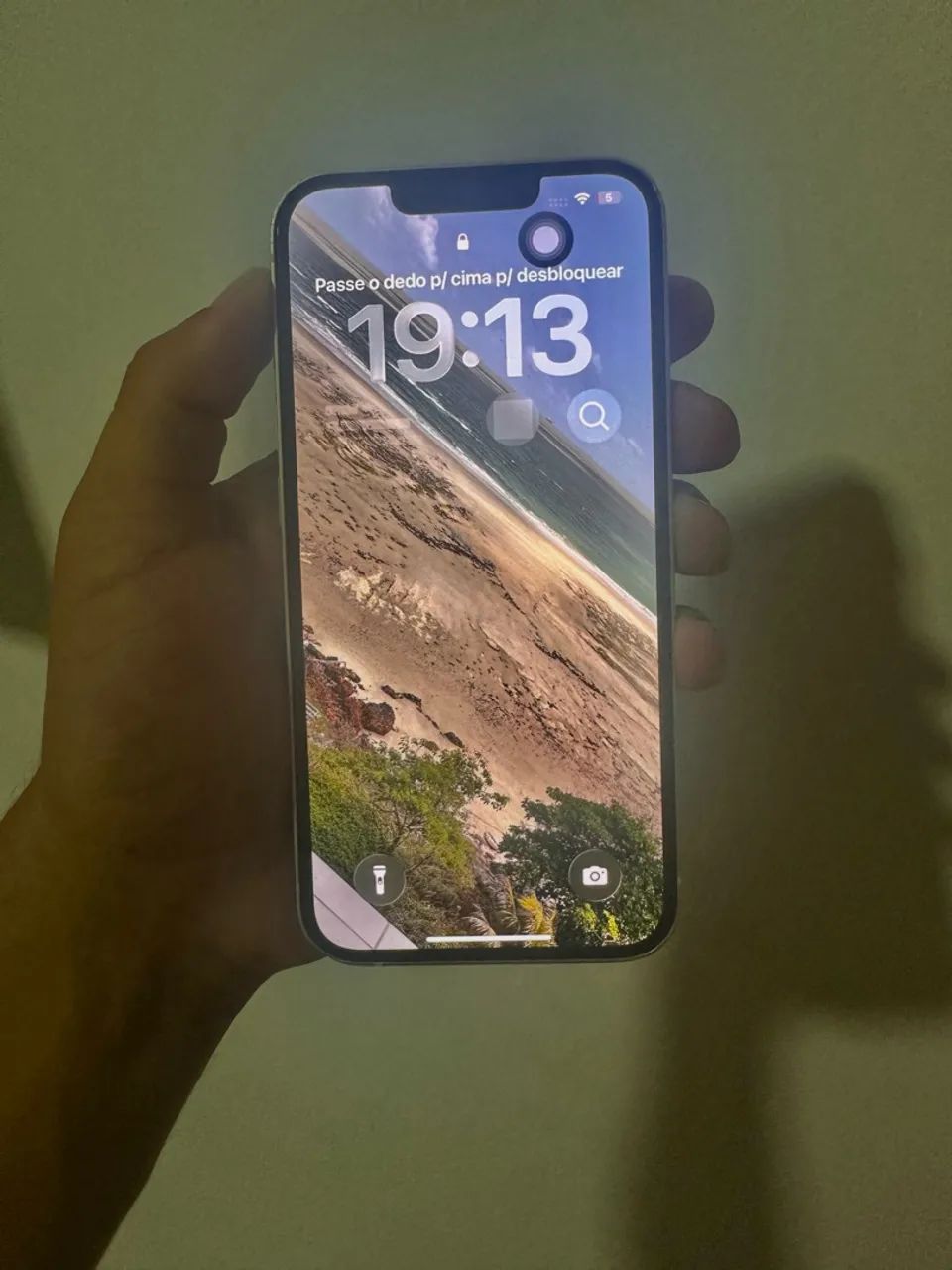 IPHONE 13 BRANCO TODO ORIGINAL  - Foto 5