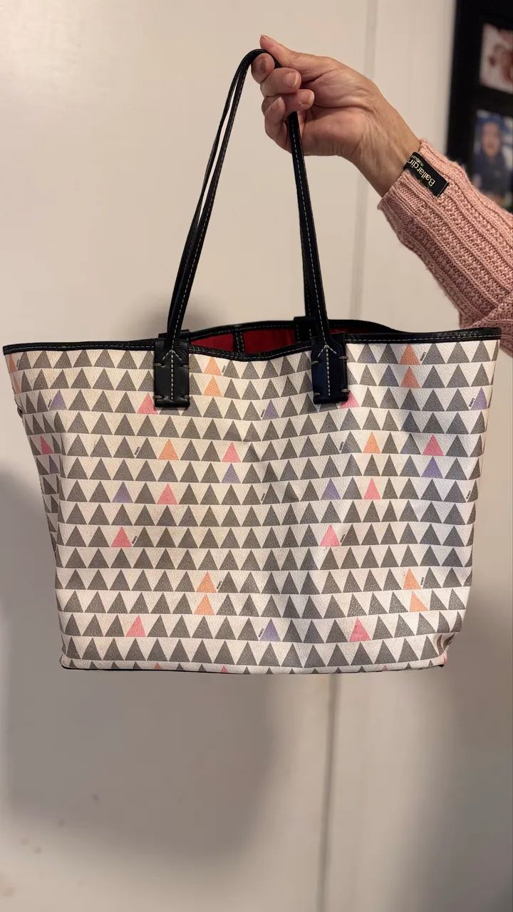 Bolsa SCHULTZ ORIGINAL triangle branca 