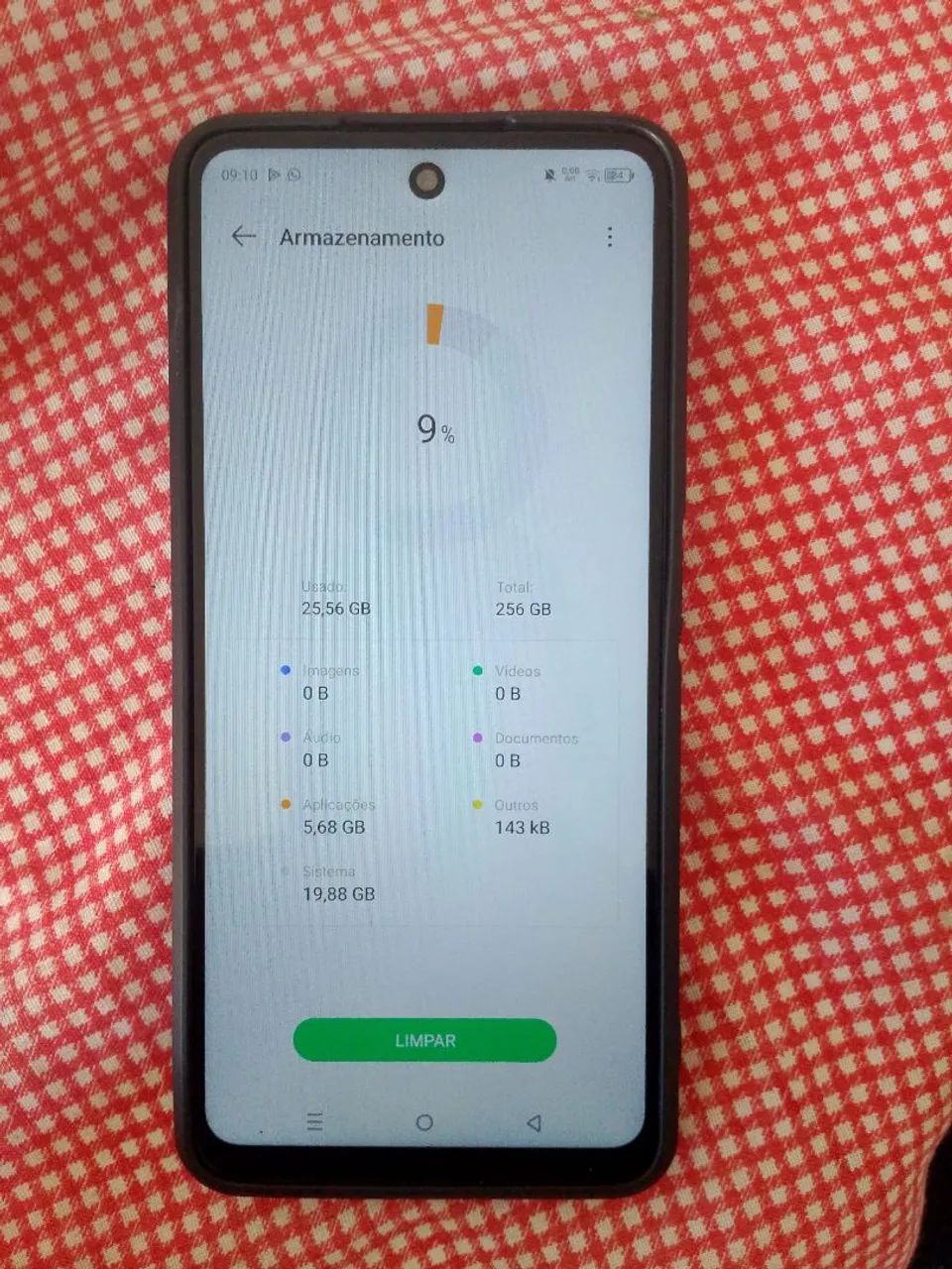 Celular 256 gigas