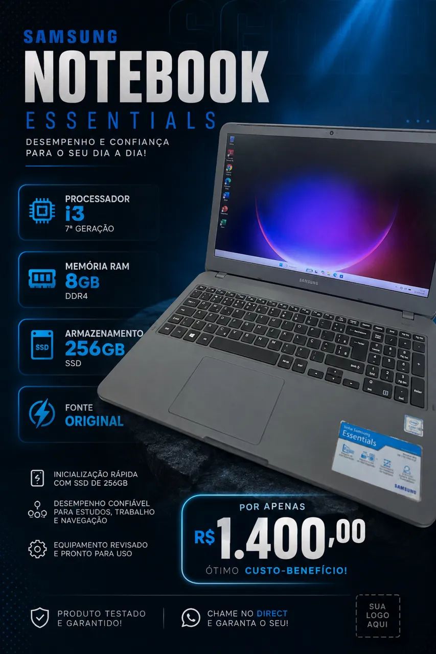 Notebook Samsung 