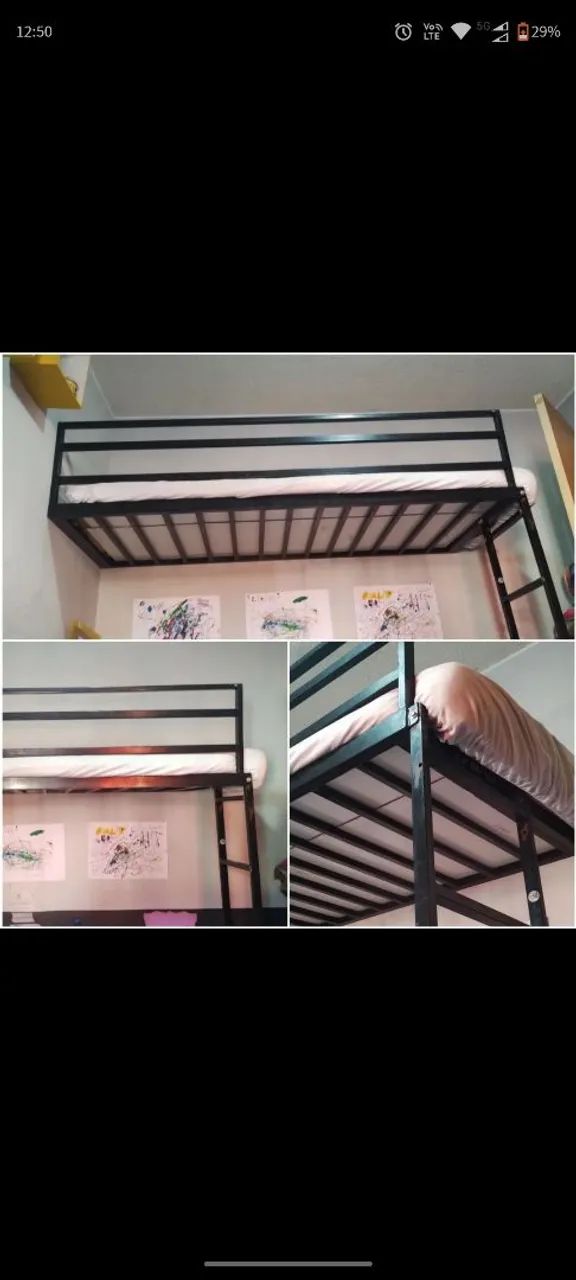 Cama Elevada Solteiro 