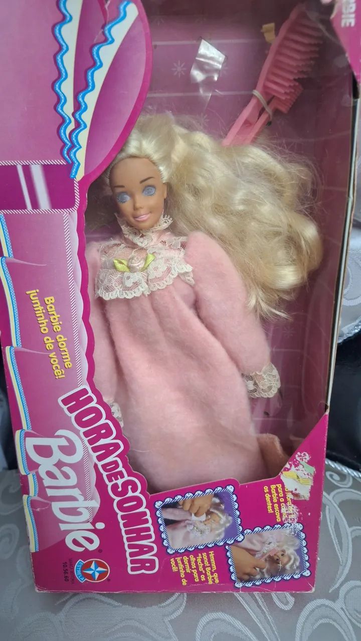 Boneca barbie hora de Sonhar Estrela 1993
